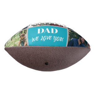 Father’s Day Gift for Dad   Custom Photo & Name Football