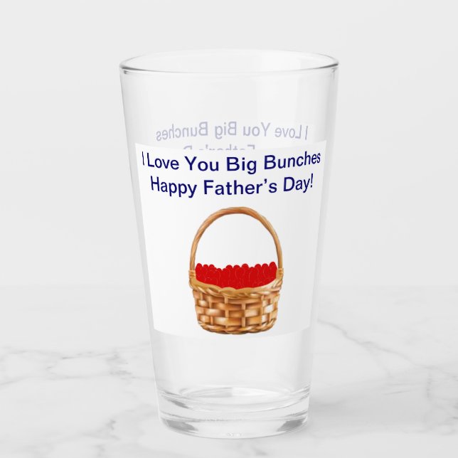 Father’s Day Glass Cup (Front)