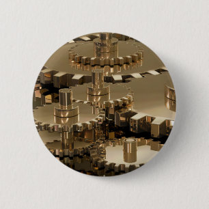 Father’s Day in Gear 2 Inch Round Button