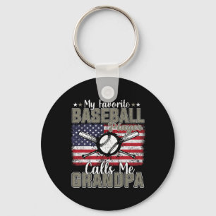 Father&# s Day My Favourite Sell Player Calls Me  Keychain