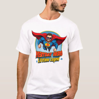 Father’s Day super dad hero T-Shirt
