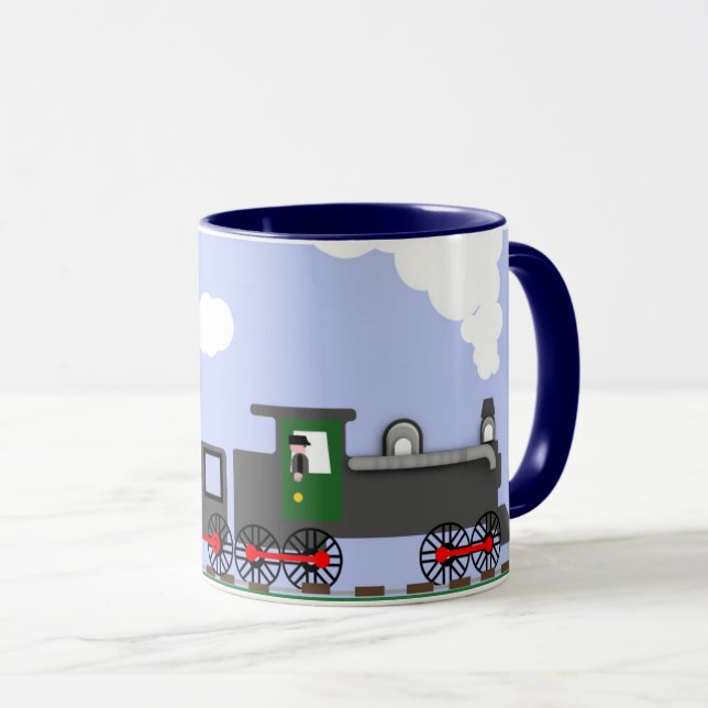 Father’s Day with Train Mug (Front Right)