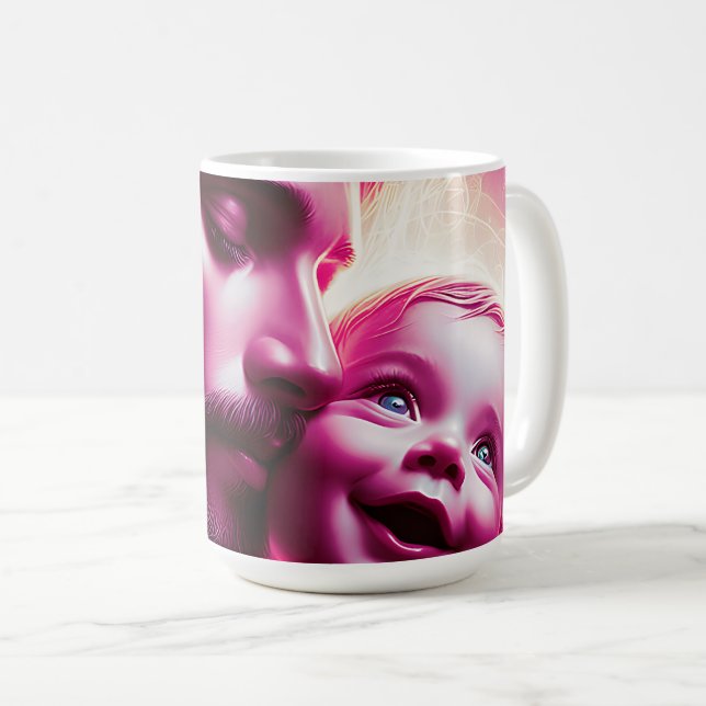Father’s Love, Forever Bond Coffee Mug (Front Right)