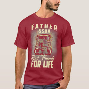 Father Son Best Friends for Life Fathers Day T-Shirt