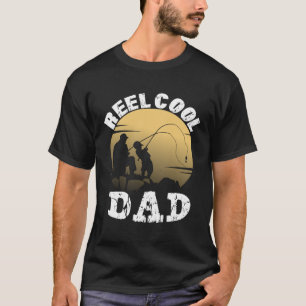 Father Son Fishing Cool Dad Best Dad Son Fishing T-Shirt