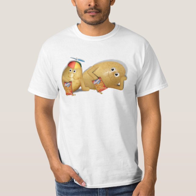 Father & Son Spuds T-Shirt (Front)
