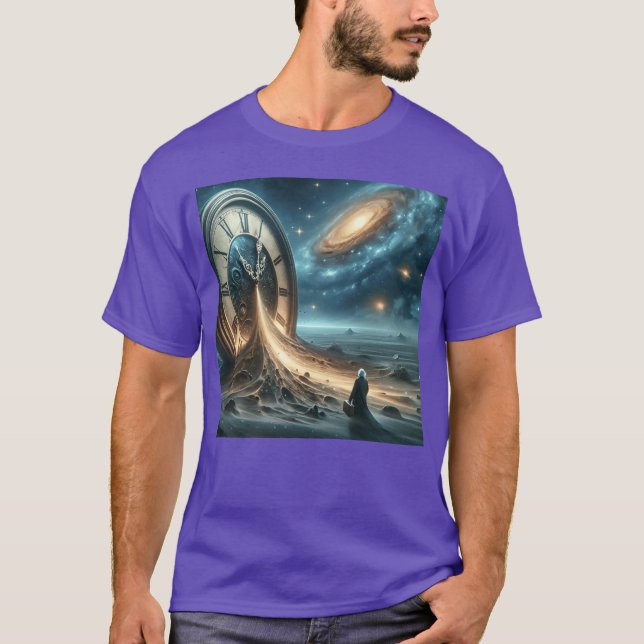 Father SpaceTime funny T-Shirt (Front)