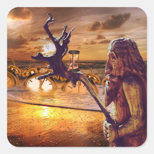 father time stickers (Front)