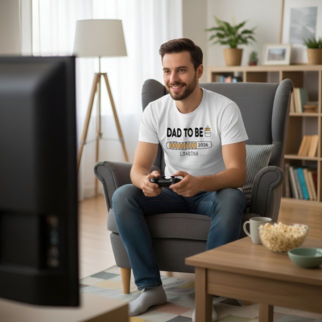 Father-To-Be Pregnancy Announcement Gift T-Shirt (Créateur téléchargé)