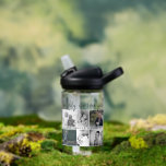 Father with Kids and Family Dad 6 Photo Collage Water Bottle<br><div class="desc">Father with Kids and Family Dad 6 Photo Collage water bottle. Collage of 6 photos, father`s name with a sweet message in a trendy black script and names of children that overlay the photos. Add your 6 favourite family photos. Sweet keepsake and a gift for birthday, Father`s Day or Christmas...</div>