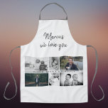 Father with Kids and Family Dad Photo Collage Apron<br><div class="desc">Father with Kids and Family Dad Photo Collage Apron. Collage of 6 photos, name and sweet message in a trendy script and names of children that overlay the photos. Add your 6 favourite family photos and personalize with your names. Great keepsake and a gift for birthday, Father`s Day or Christmas...</div>