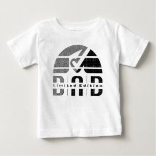 Fatherhood as an Antique Visual Emotion: Best Dad Baby T-Shirt