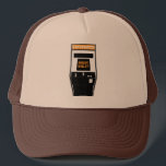 Fatherhood Game: Insert Wallet Trucker Hat<br><div class="desc">So, you're facing the never-ending joys of playing the little game called Fatherhood? No problem, right? Just drop in a quarter and have a blast. Well, yes and no. Sure, it's a wondrous experience you'll never forget. But it's gonna cost a little more than pocket change, as this, our latest...</div>