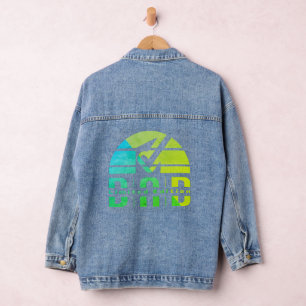Fatherhood Is Unconditional Love: Dad Edition Denim Jacket