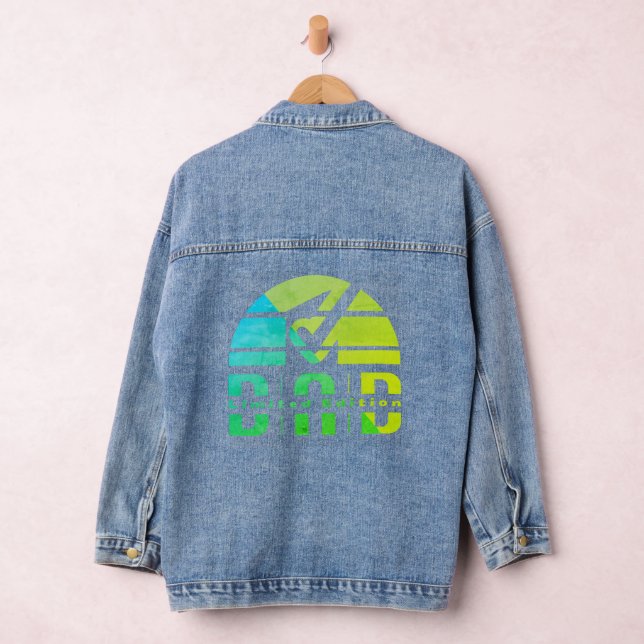 Fatherhood Is Unconditional Love: Dad Edition Denim Jacket (Hangar)