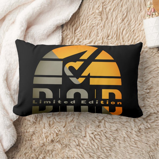 Fatherhood Is Unconditional Love: Dad Edition Lumbar Pillow (Blanket)