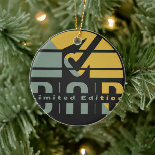 Fatherhood Is Unconditional Love: The Dad Edition Ceramic Ornament