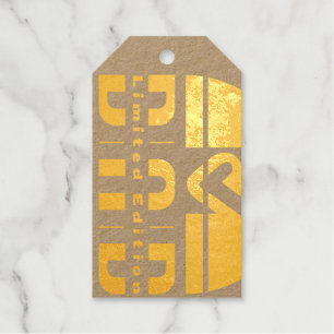 Fatherhood Is Unconditional Love: The Dad Edition Gift Tags