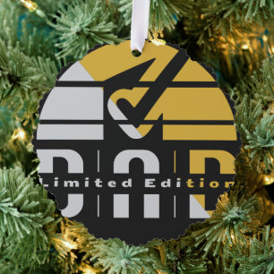 Fatherhood Is Unconditional Love: The Dad Edition Ornament Card