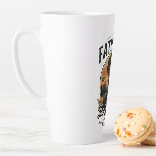 Fatherhood The Real Legacy Vintage Father's Day Latte Mug