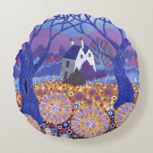 Fatherless Barn 2012 Round Pillow
