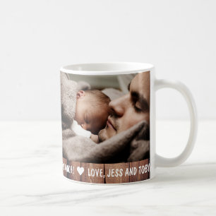 Father's Day 2 Photo Personalized Coffee Mug