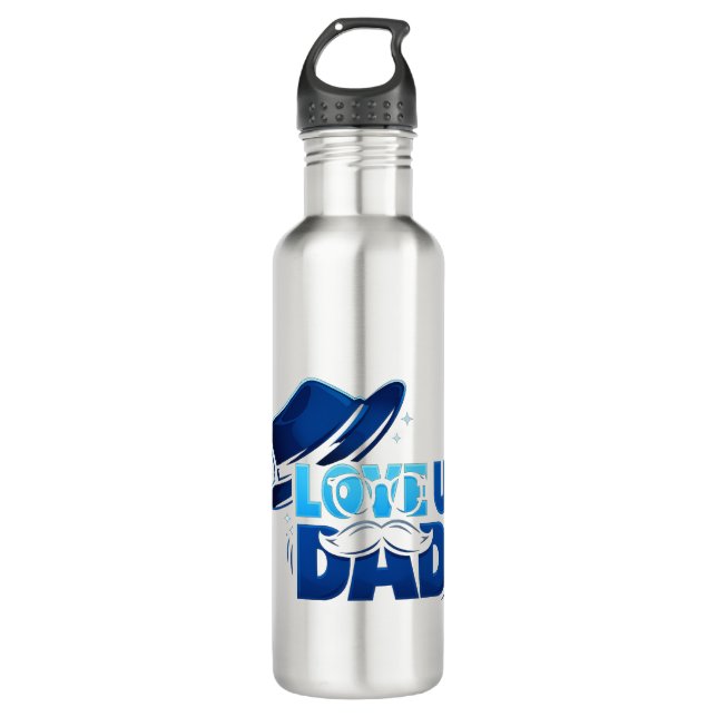 father's day 710 ml water bottle (Front)