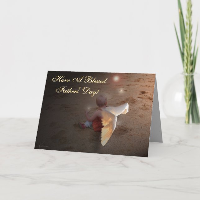 Fathers' Day Angel Card (Front)