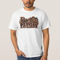 *~* Father's Day AP86 BEST EVER DADDY Rustic