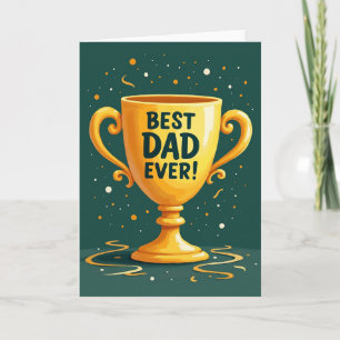 Fathers Day Award Design Card