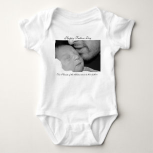 Fathers day baby bodysuit