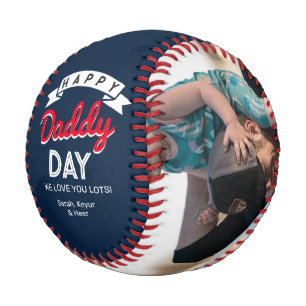 Father's Day Baseball Gift For Dad Custom Photo 