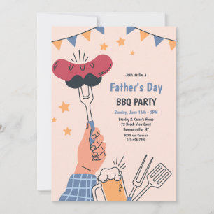 Father's Day BBQ Invitation