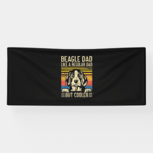 Father's Day Beagle Dog Dad Banner