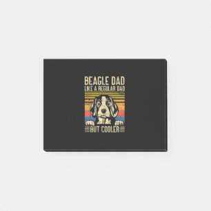 Father's Day Beagle Dog Dad Post-it Notes