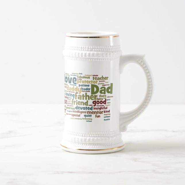 Father's Day Beer Stein (Right)