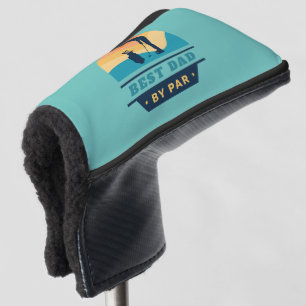 Fathers Day Best Dad By Ever Retro Any Colour Golf Head Cover