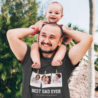 Father's Day | Best Dad Ever 3 Photo Collage