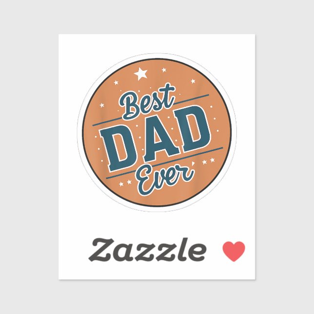 Father's Day Best Dad In The World (Sheet)
