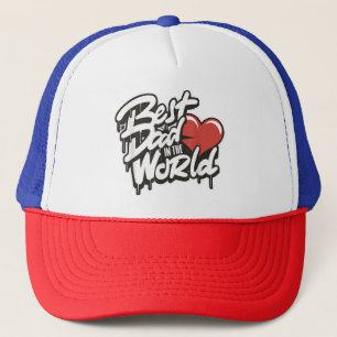 Father's Day Best Dad In The World Trucker Hat