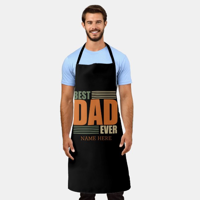 fathers day best dad personalized gift ideas  apron (Worn)