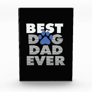 Father's Day Best Dog Dad Ever Photo Block
