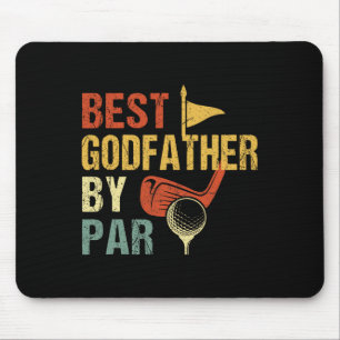 Father's Day Best Godfather  Mouse Pad