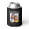 Father's Day Best Grandpa Ever Custom Photo Black