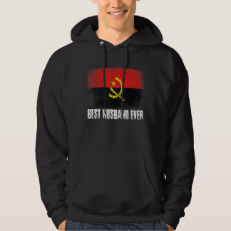 Father's Day Best Husband Ever Distressed Angola F Hoodie