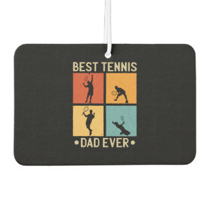Fathers Day Best Tennis Dad Ever Air Freshener