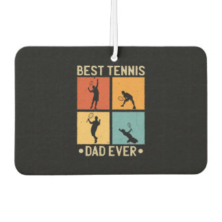 Fathers Day Best Tennis Dad Ever Air Freshener