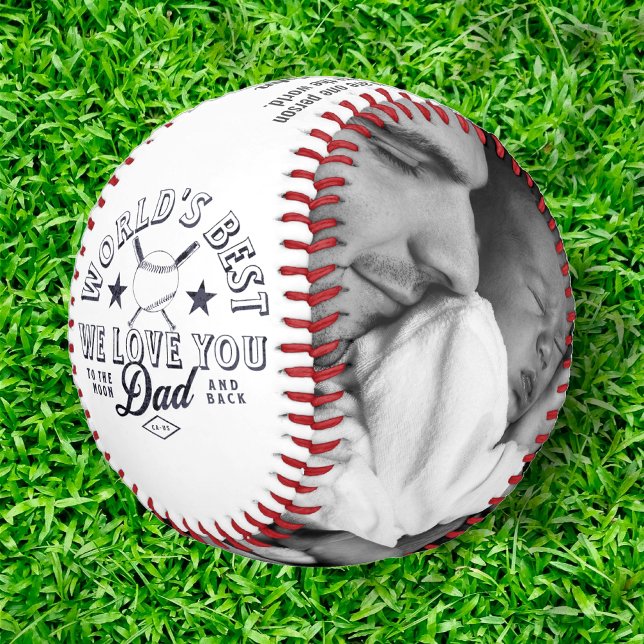 Father's Day/Birthday From Kids MVP Photo Baseball (Creator Uploaded)
