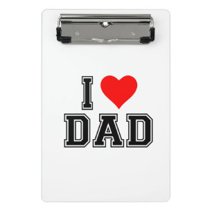 Father's day – Bold and Simple Design Mini Clipboard