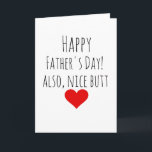 Father's Day BOYFRIEND Husband FUNNY FOR HIM Holiday Card<br><div class="desc">Father's Day BOYFRIEND Husband FUNNY FOR HIM</div>